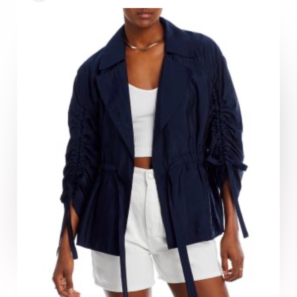 CINQ A SEPT • Emmeline Drawstring Jacket black Business Casual Women’s
